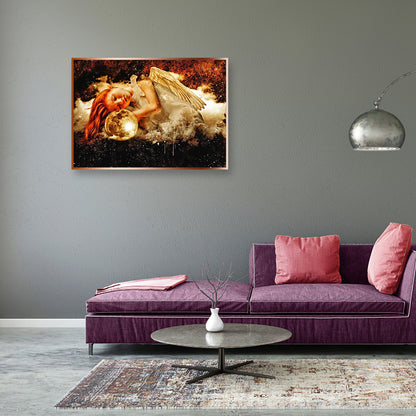 Little Angel - Full Round Drill Diamond Painting 40*30CM