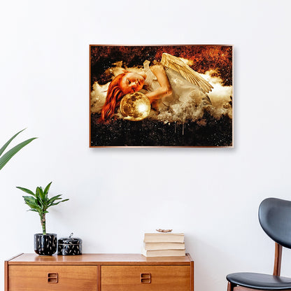 Little Angel - Full Round Drill Diamond Painting 40*30CM