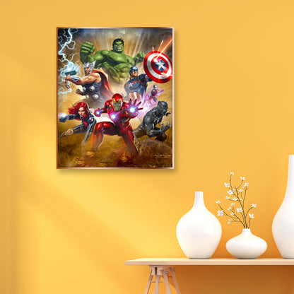 Movie Avengers - 11CT Stamped Cross Stitch 36*46CM