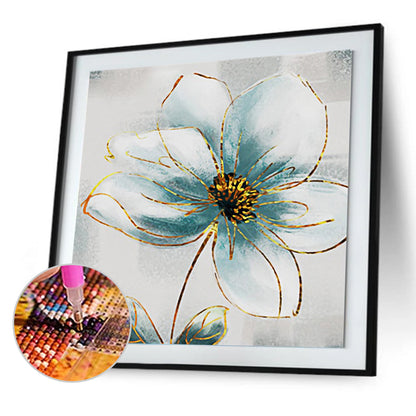 Lotus Flower - Full Round Drill Diamond Painting 30*30CM