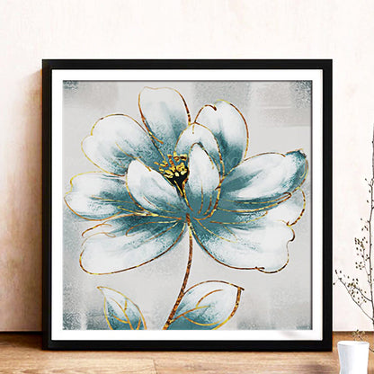 Lotus Flower - Full Round Drill Diamond Painting 30*30CM