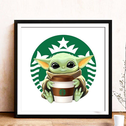 Yoda - Full Round Drill Diamond Painting 30*30CM