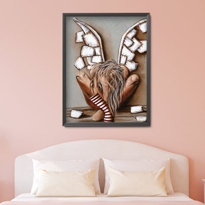 Angel Fairy - Full Round Drill Diamond Painting 30*40CM