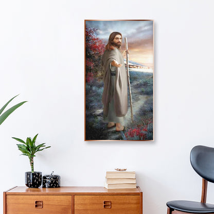 Jesus Portrait - Full Round Drill Diamond Painting 40*70CM