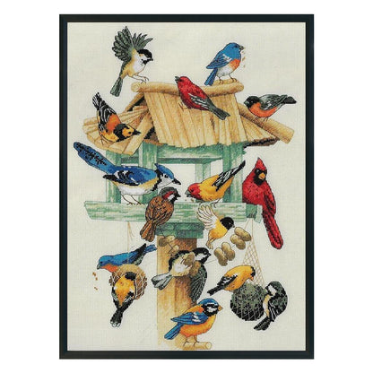 Bird - 11CT Stamped Cross Stitch 30*40CM