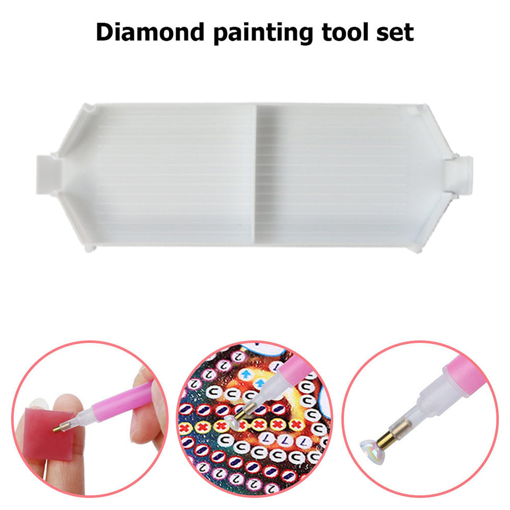 Diamond Painting Bead Sorting Trays Stackable PP Plastic Rhinestone Plate