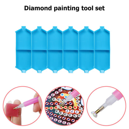 Diamond Painting Bead Sorting Trays Stackable PP Plastic Rhinestone Plate