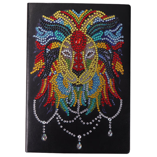 DIY Special Shaped Diamond Painting 50 Pages Notebook Diary Book Art Kits