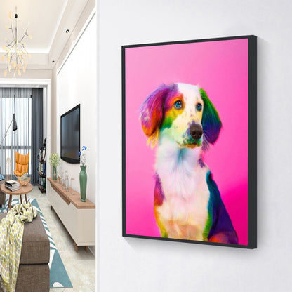 Dog - Full Round Drill Diamond Painting 30*40CM