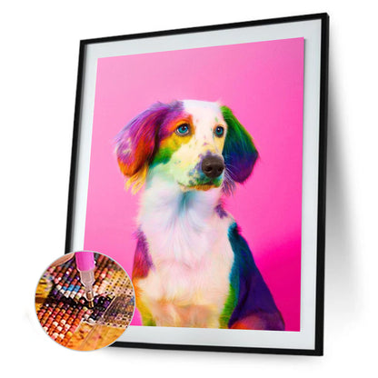 Dog - Full Round Drill Diamond Painting 30*40CM