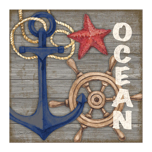 Ocean Breeze - Full Round Drill Diamond Painting 30*30CM