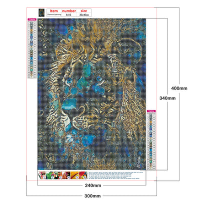 Animals - Full Round Drill Diamond Painting 30*40CM