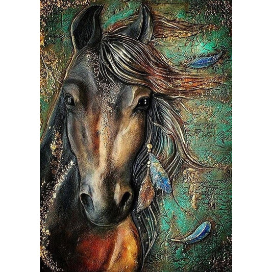 Animals - Full Round Drill Diamond Painting 30*40CM