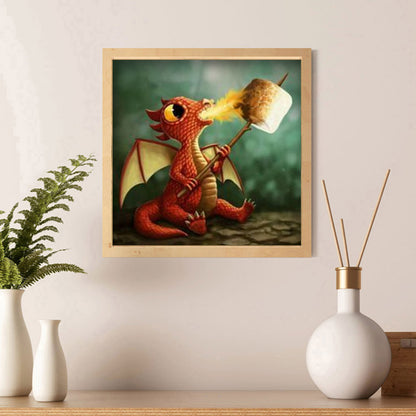 Charizard - Full Round Drill Diamond Painting 30*30CM