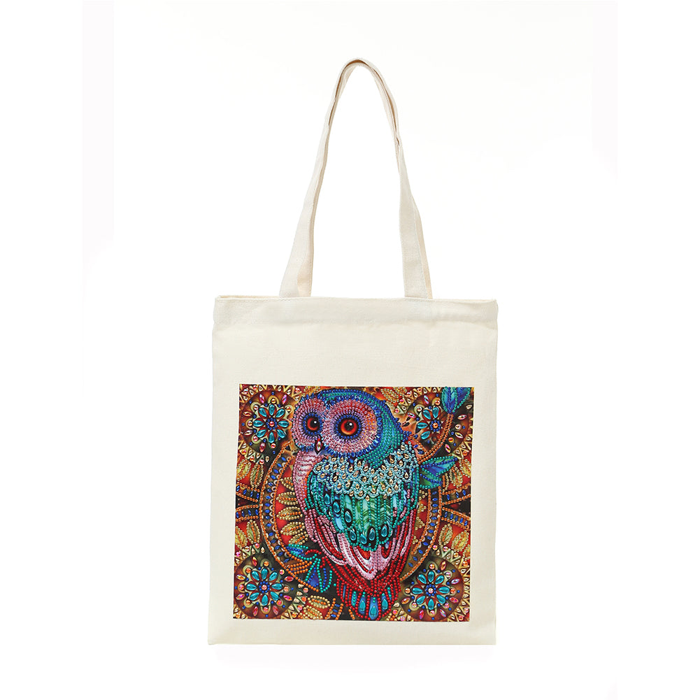 DIY Plant Animal Diamond Painting Shopping Tote Bags Mosaic Kit Art Drawing