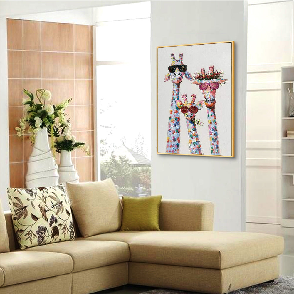 Giraffe - 11CT Stamped Cross Stitch 50*40CM