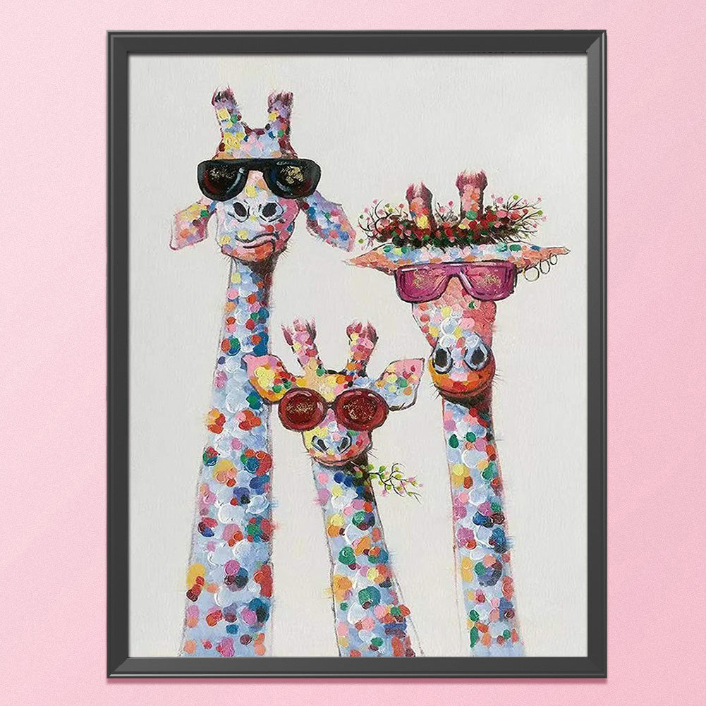 Giraffe - 11CT Stamped Cross Stitch 50*40CM