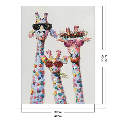 Giraffe - 11CT Stamped Cross Stitch 50*40CM