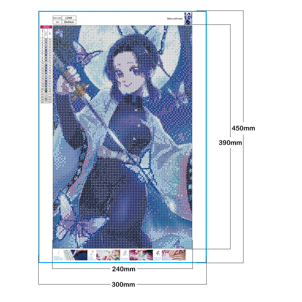 Anime - Full Round Drill Diamond Painting 30*45CM