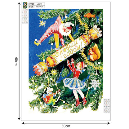 Candy Kids - Special Shaped Drill Diamond Painting 30*40CM