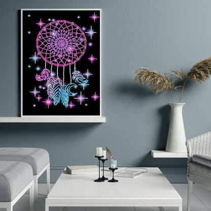 Dreamcatcher - Special Shaped Drill Diamond Painting 30*40CM