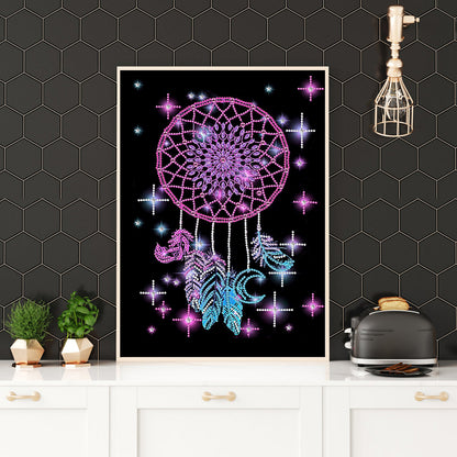 Dreamcatcher - Special Shaped Drill Diamond Painting 30*40CM