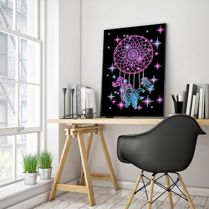Dreamcatcher - Special Shaped Drill Diamond Painting 30*40CM