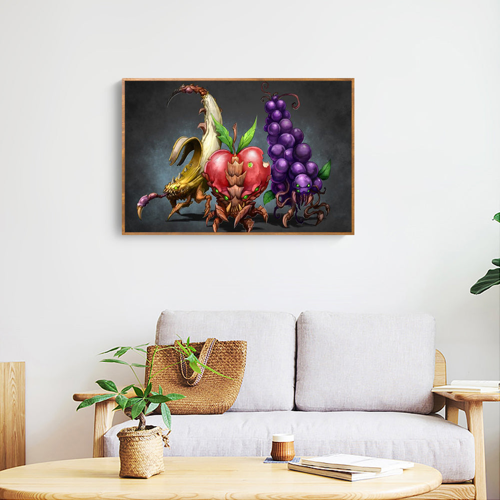 Fruit - Full Round Drill Diamond Painting 30*40CM