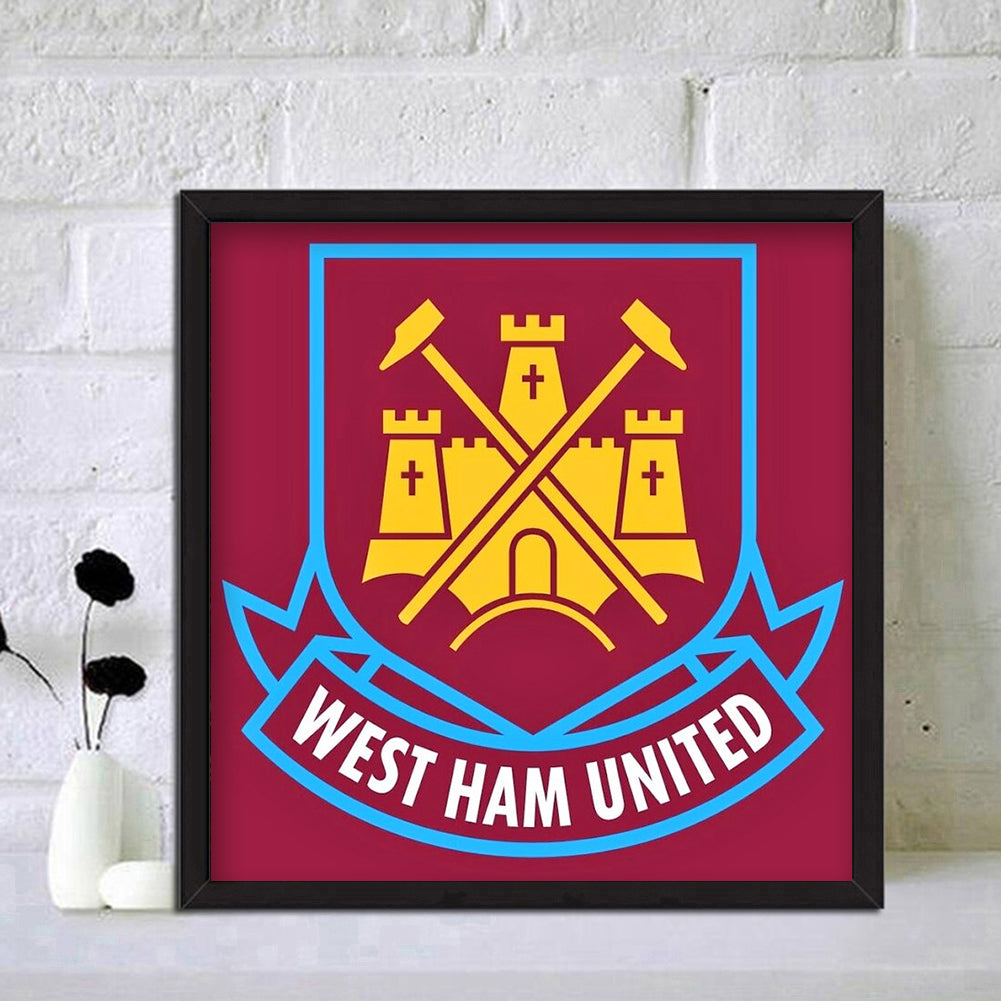 West Ham - Full Round Drill Diamond Painting 30*30CM
