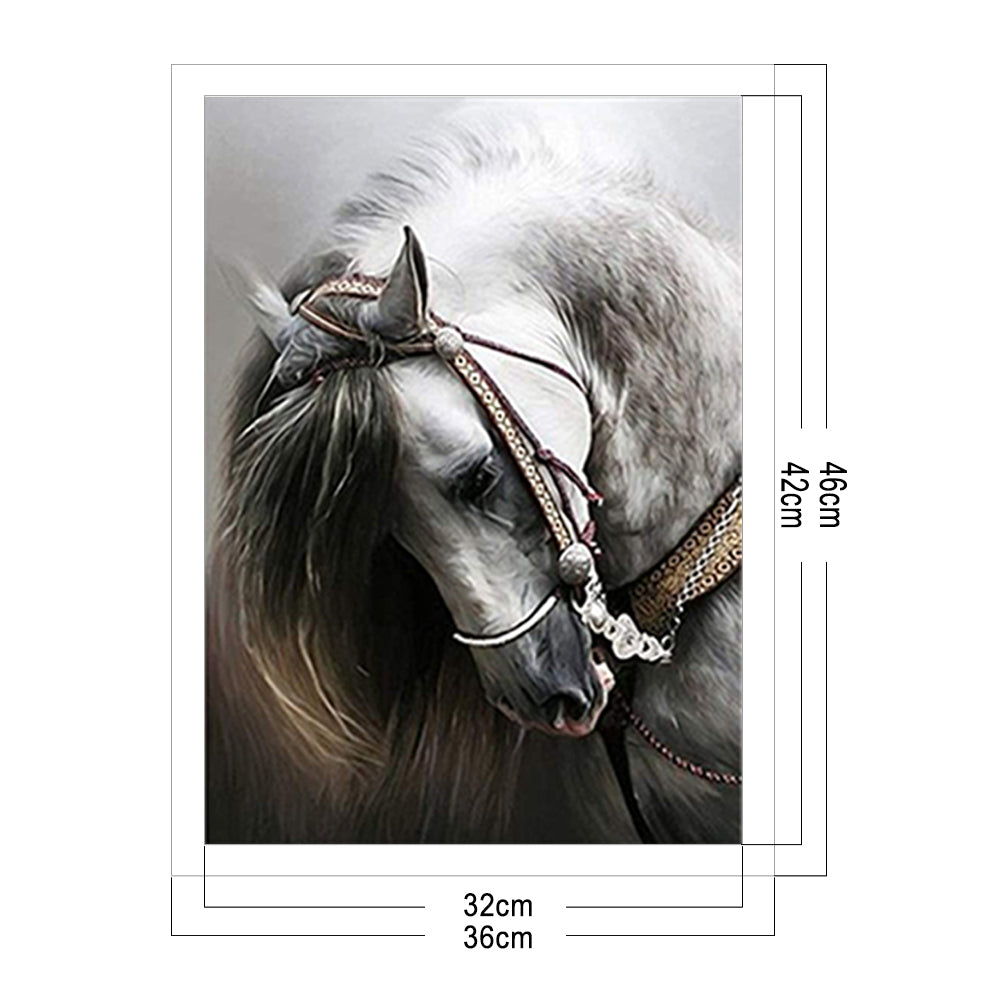 Horse - 11CT Stamped Cross Stitch 36*46CM