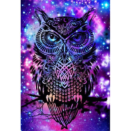 Owl - 11CT Stamped Cross Stitch 36*46CM