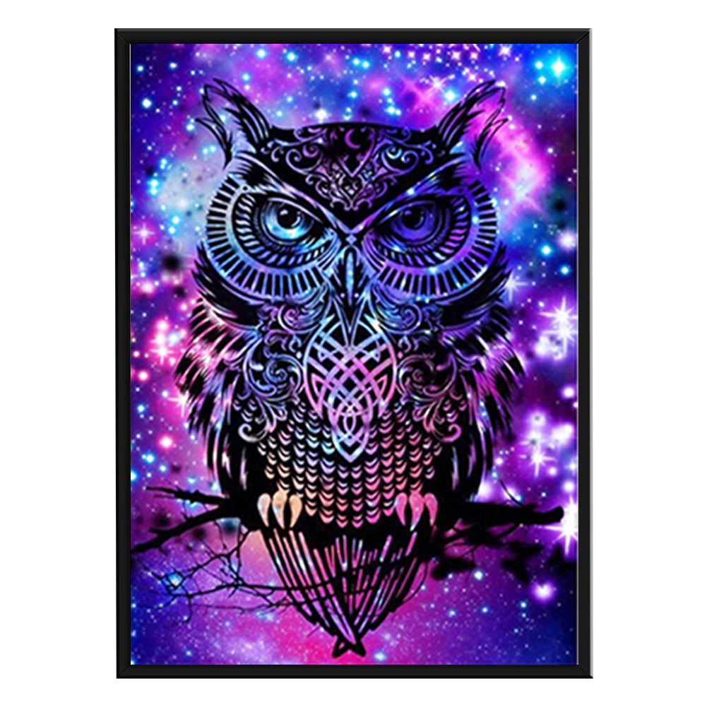 Owl - 11CT Stamped Cross Stitch 36*46CM