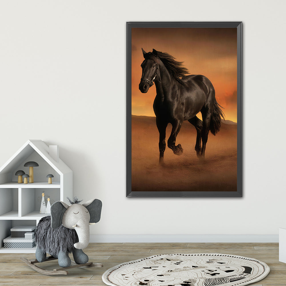 Horse - Full Round Drill Diamond Painting 45*70CM