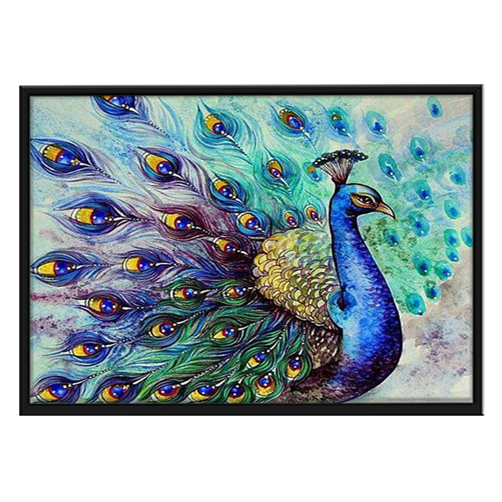 Peacock - 11CT Stamped Cross Stitch 36*46CM