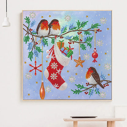 Christmas - Special Shaped Drill Diamond Painting 30*30CM