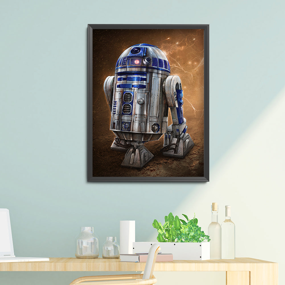 Robot - Full Round Drill Diamond Painting 30*40CM