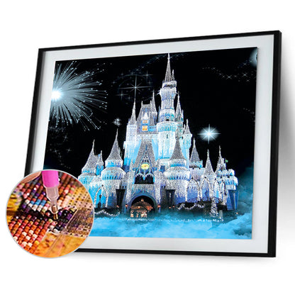 Castle - Special Shaped Drill Diamond Painting 40*30CM