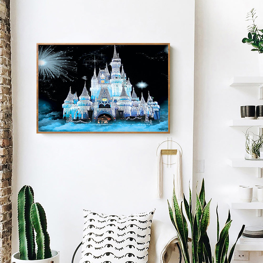 Castle - Special Shaped Drill Diamond Painting 40*30CM