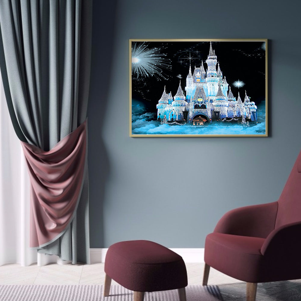 Castle - Special Shaped Drill Diamond Painting 40*30CM