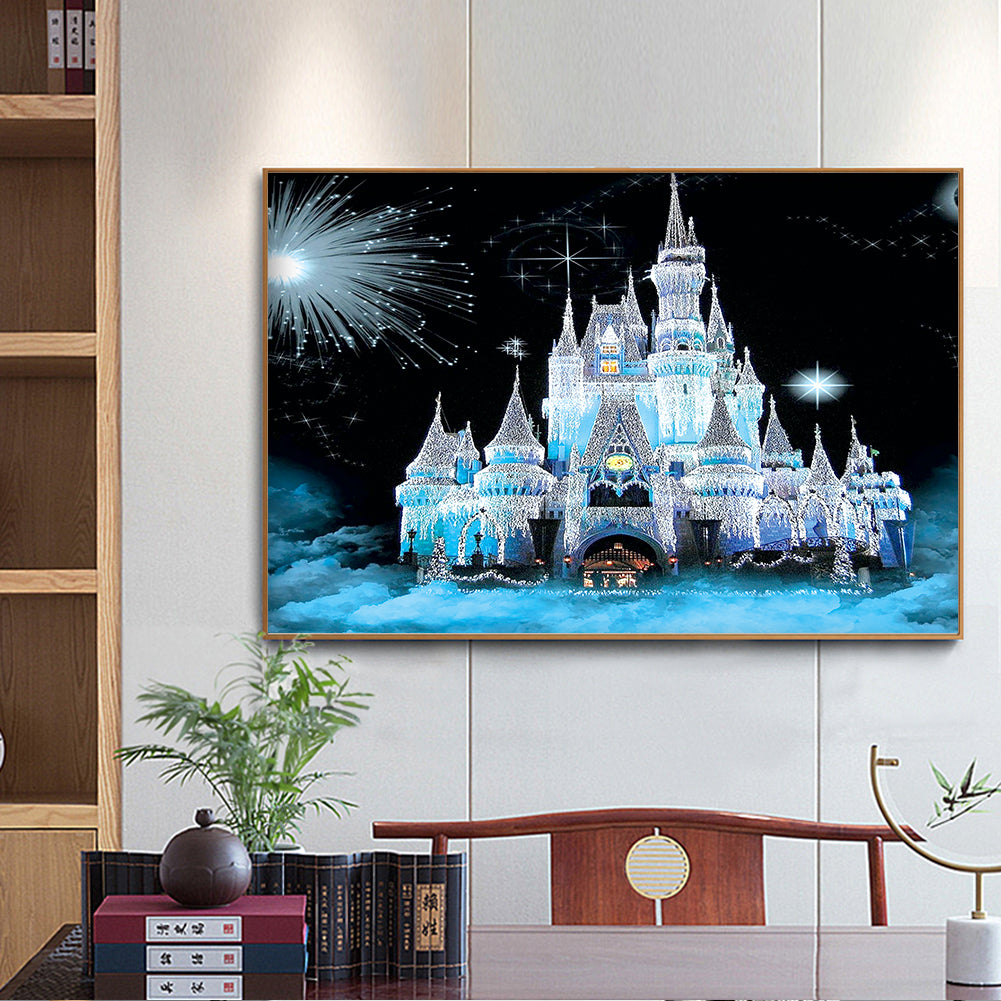 Castle - Special Shaped Drill Diamond Painting 40*30CM