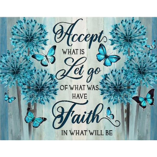 Flower - Full Round Drill Diamond Painting 50*40CM