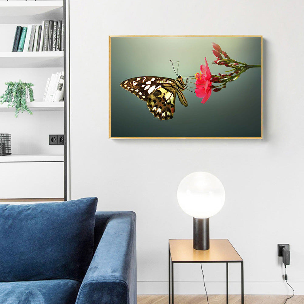 Butterfly - Full Round Drill Diamond Painting 30*40CM