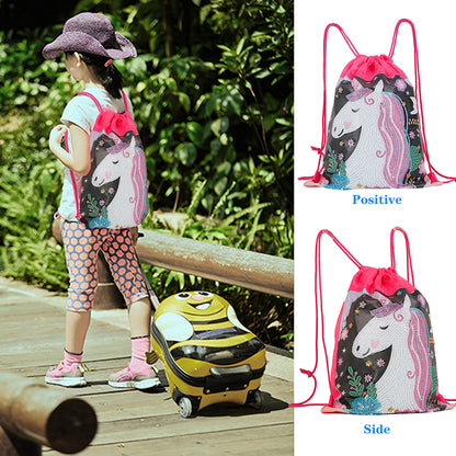 Diamond Painting DIY Special Shaped Drill Cute Animals Mosaic Backpack Kit