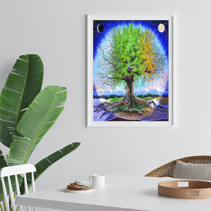 Tree Of Life - Full Round Drill Diamond Painting 30*40CM