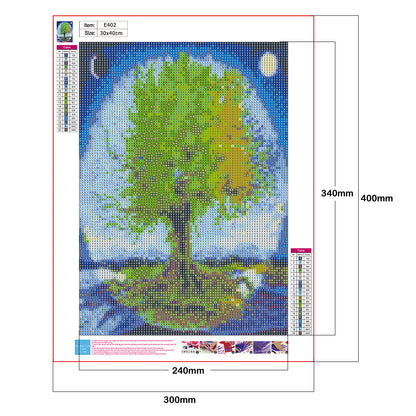 Tree Of Life - Full Round Drill Diamond Painting 30*40CM