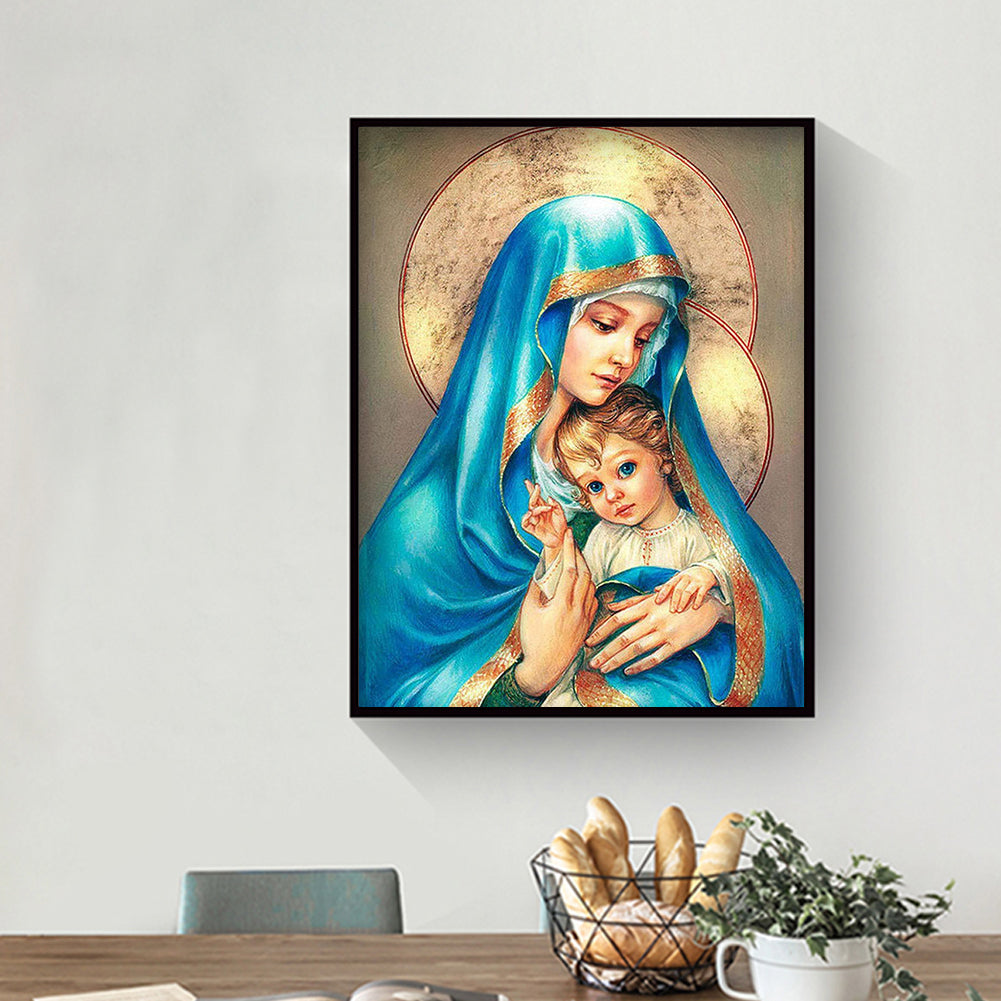 Virgin - Full Round Drill Diamond Painting 30*40CM