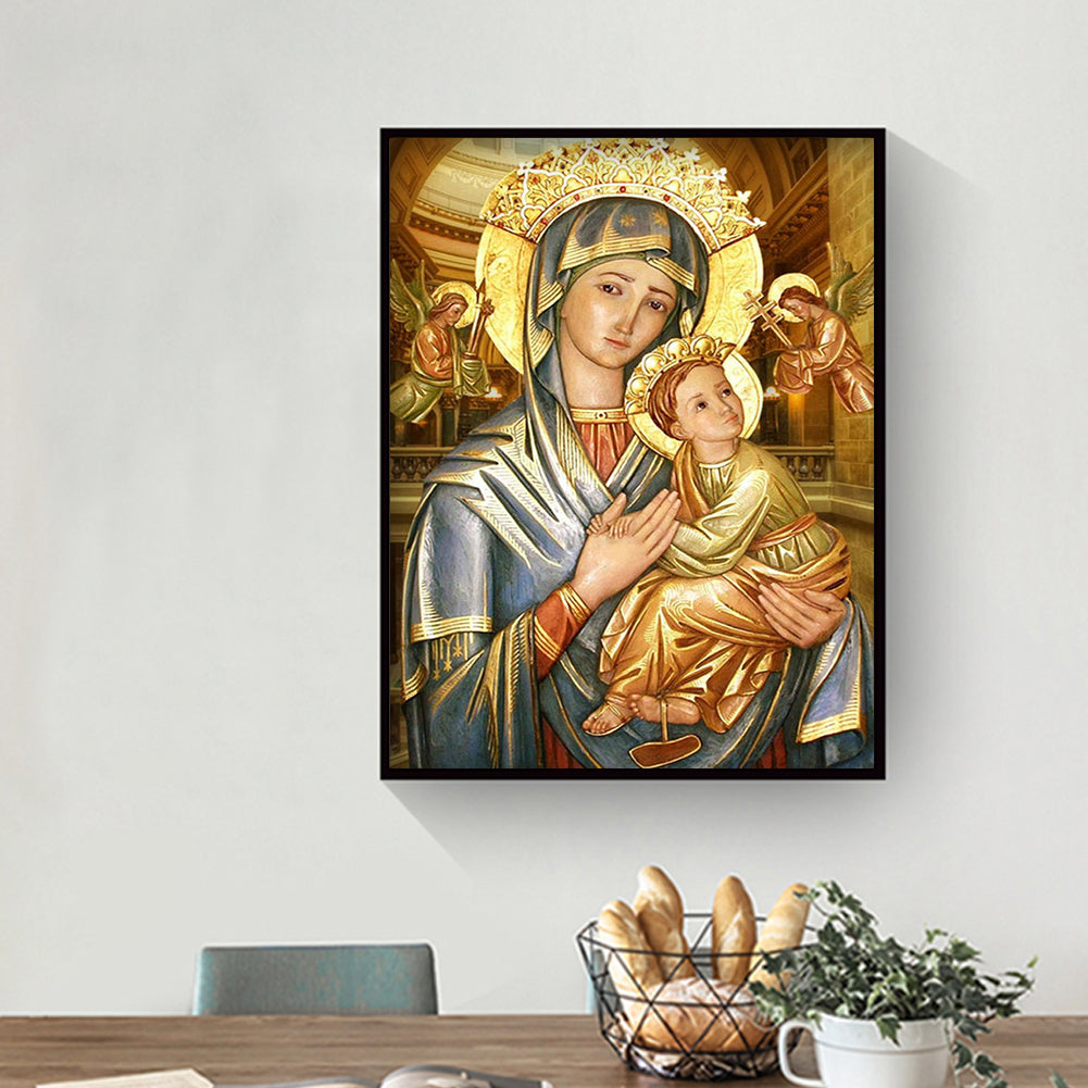 Virgin - Full Round Drill Diamond Painting 30*40CM