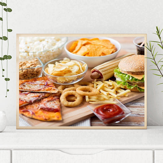 Meals - Full Round Drill Diamond Painting 40*30CM