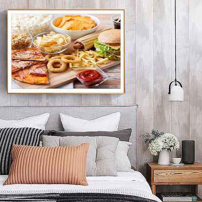 Meals - Full Round Drill Diamond Painting 40*30CM
