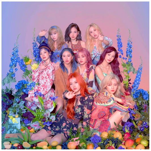 Twice Girls - Full Round Drill Diamond Painting 30*30CM